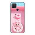 Дизайнерский силиконовый чехол для OPPO A15 Labubu Лабубу