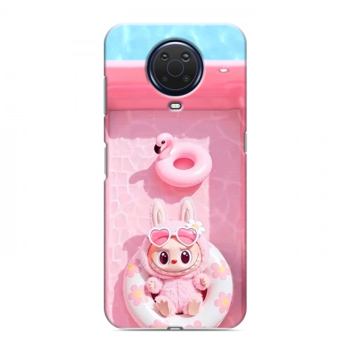 Дизайнерский силиконовый чехол для Nokia G20 Labubu Лабубу