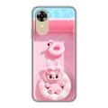 Дизайнерский силиконовый чехол для OPPO A17k Labubu Лабубу