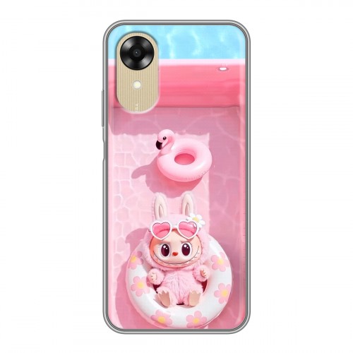 Дизайнерский силиконовый чехол для OPPO A17k Labubu Лабубу