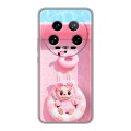 Дизайнерский силиконовый чехол для Xiaomi 14 Ultra Labubu Лабубу