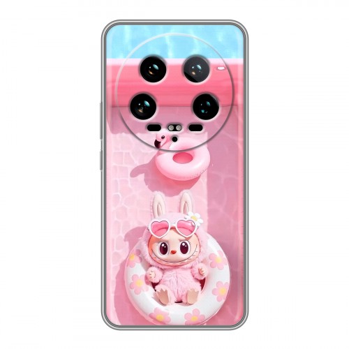 Дизайнерский силиконовый чехол для Xiaomi 14 Ultra Labubu Лабубу