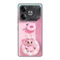Дизайнерский силиконовый чехол для Tecno Pova 6 Labubu Лабубу