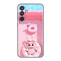 Дизайнерский силиконовый чехол для Samsung Galaxy M35 Labubu Лабубу