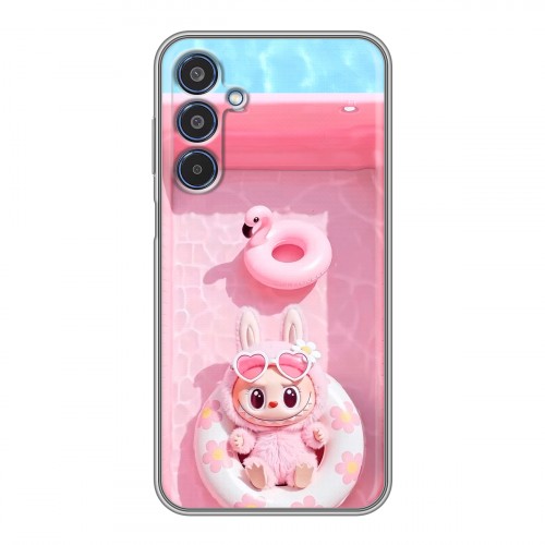 Дизайнерский силиконовый чехол для Samsung Galaxy M35 Labubu Лабубу