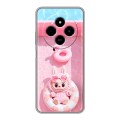 Дизайнерский силиконовый чехол для Xiaomi RedMi 14C Labubu Лабубу
