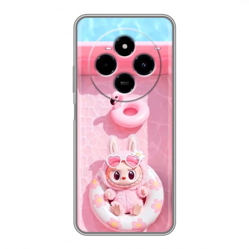 Дизайнерский силиконовый чехол для Xiaomi RedMi 14C Labubu Лабубу