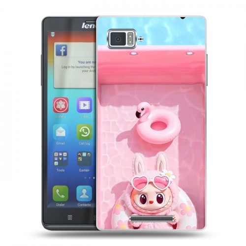 Дизайнерский пластиковый чехол для Lenovo Vibe Z Labubu Лабубу