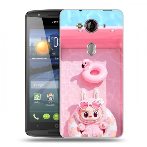 Дизайнерский пластиковый чехол для Acer Liquid E3 Labubu Лабубу