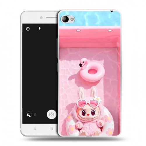 Дизайнерский пластиковый чехол для Lenovo S90 Labubu Лабубу