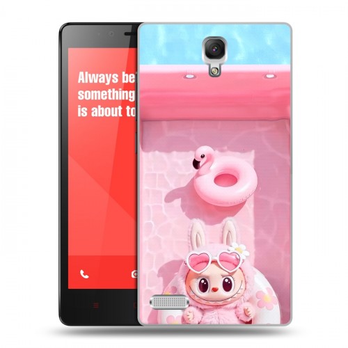 Дизайнерский пластиковый чехол для Xiaomi RedMi Note Labubu Лабубу