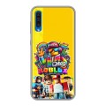 Дизайнерский силиконовый чехол для Samsung Galaxy A50 Roblox Роблокс