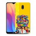 Дизайнерский пластиковый чехол для Xiaomi RedMi 8A Roblox Роблокс