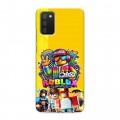 Дизайнерский пластиковый чехол для Samsung Galaxy A02s Roblox Роблокс