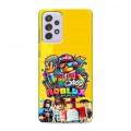 Дизайнерский пластиковый чехол для Samsung Galaxy A72 Roblox Роблокс