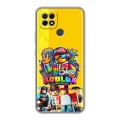Дизайнерский силиконовый чехол для Realme C21 Roblox Роблокс