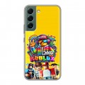 Дизайнерский силиконовый чехол для Samsung Galaxy S22 Roblox Роблокс