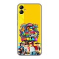 Дизайнерский силиконовый чехол для Samsung Galaxy A04e Roblox Роблокс