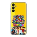 Дизайнерский силиконовый чехол для Samsung Galaxy A15 Roblox Роблокс
