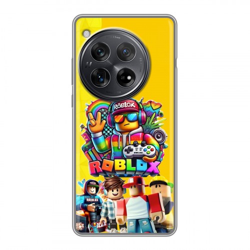 Дизайнерский силиконовый чехол для OnePlus 12 Roblox Роблокс