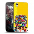Дизайнерский пластиковый чехол для Lenovo Vibe X Roblox Роблокс