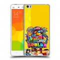 Дизайнерский пластиковый чехол для Xiaomi Mi Note Roblox Роблокс