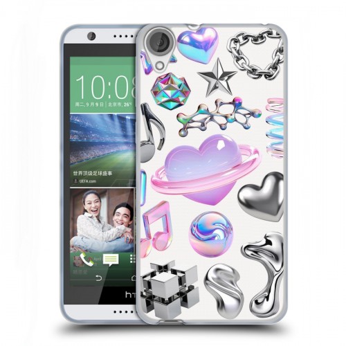 Дизайнерский силиконовый чехол для HTC Desire 820 Y2K