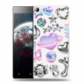 Дизайнерский пластиковый чехол для Lenovo Vibe X2 Y2K