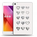 Дизайнерский силиконовый чехол для ASUS ZenPad S 8 Y2K сердечки