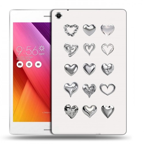 Дизайнерский силиконовый чехол для ASUS ZenPad S 8 Y2K сердечки