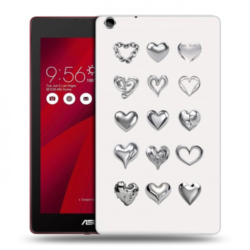 Дизайнерский силиконовый чехол для ASUS ZenPad C 7.0 Y2K сердечки