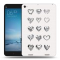 Дизайнерский силиконовый чехол для Xiaomi Mi Pad 2 Y2K сердечки