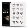 Дизайнерский силиконовый чехол для ASUS ZenPad 3S 10 Y2K сердечки