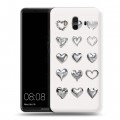 Дизайнерский пластиковый чехол для Huawei Mate 10 Y2K сердечки