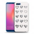 Дизайнерский пластиковый чехол для Huawei Honor View 10 Y2K сердечки