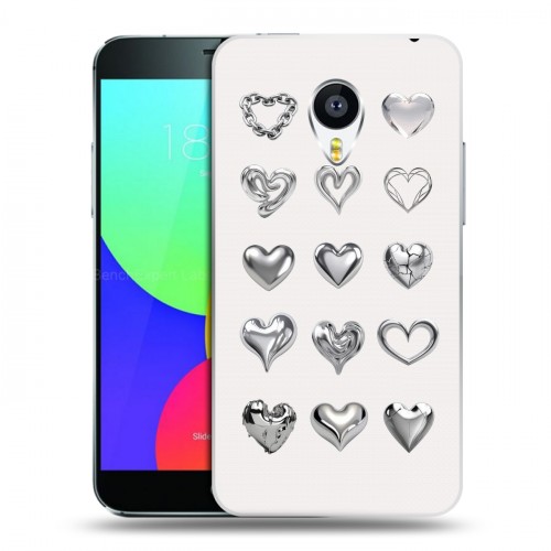 Дизайнерский пластиковый чехол для Meizu MX4 Y2K сердечки