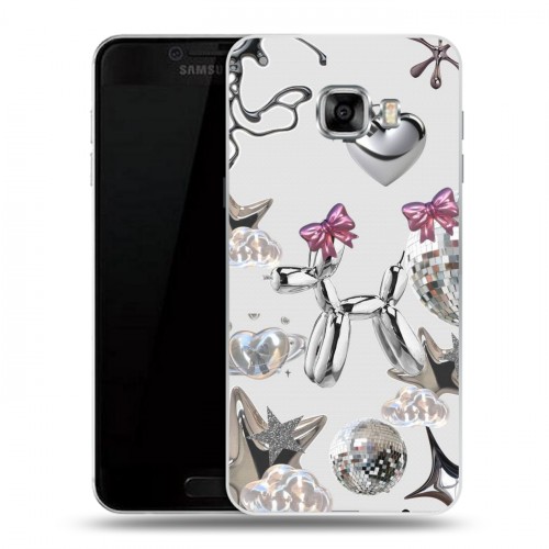 Дизайнерский пластиковый чехол для Samsung Galaxy C5 Y2K