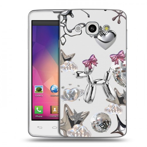 Дизайнерский пластиковый чехол для LG L60 Y2K