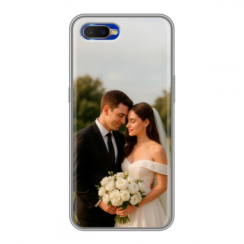 Дизайнерский силиконовый чехол для OPPO RX17 Neo со своим фото