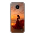 Дизайнерский силиконовый чехол для Nokia C20 со своим фото