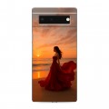 Дизайнерский силиконовый чехол для Google Pixel 6 со своим фото