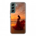 Дизайнерский силиконовый чехол для Samsung Galaxy S22 со своим фото