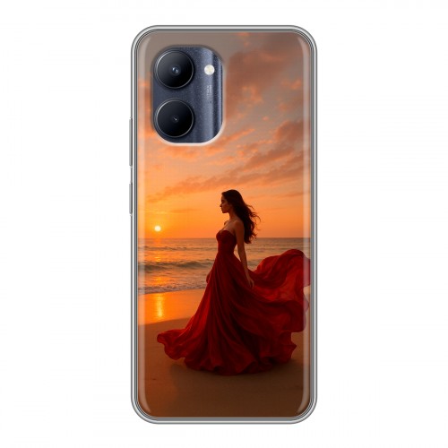 Дизайнерский силиконовый чехол для Realme C33 со своим фото