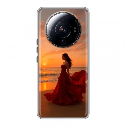 Дизайнерский силиконовый чехол для Xiaomi 12S Ultra со своим фото