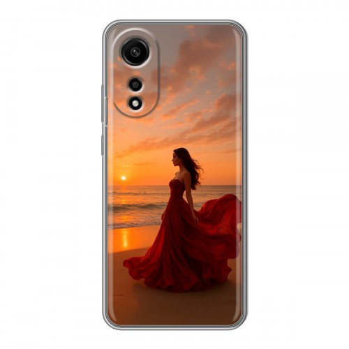 Дизайнерский силиконовый чехол для OPPO A78 4G со своим фото