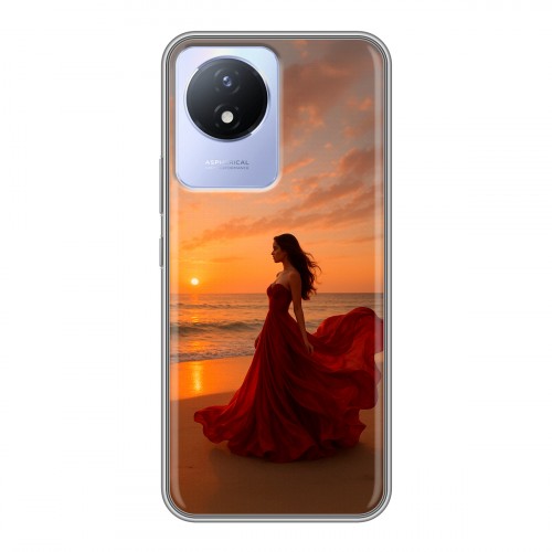 Дизайнерский силиконовый чехол для Vivo Y11 (2023) со своим фото