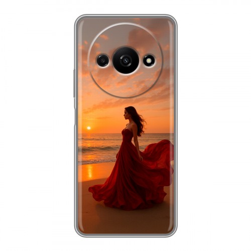 Дизайнерский силиконовый чехол для Xiaomi RedMi A3 со своим фото