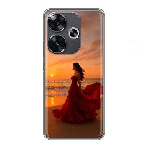 Дизайнерский силиконовый чехол для Xiaomi Redmi Turbo 3 со своим фото