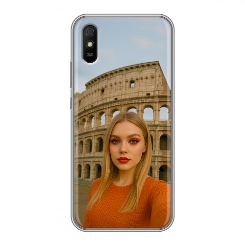 Дизайнерский силиконовый чехол для Xiaomi RedMi 9A чехол с фото