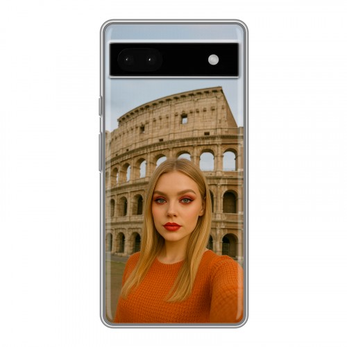 Дизайнерский силиконовый чехол для Google Pixel 6a чехол с фото